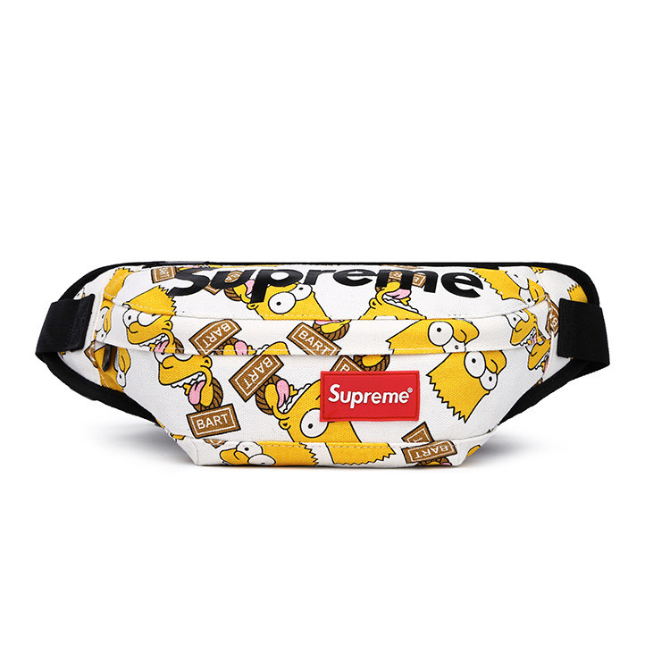 supreme bart simpson fanny pack